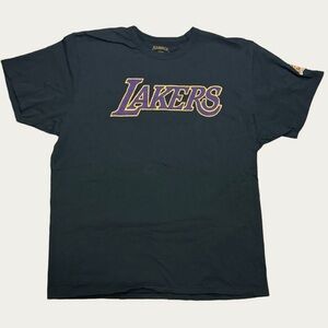 Banner “47 Gray Los Angeles Lakers Basketball Soft T-Shirt
